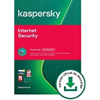 Los mejores  - Kaspersky Internet Security 2021 | 2 Dispositivos | 1 Año | PC - Mac - Android | Código de activación vía correo…
